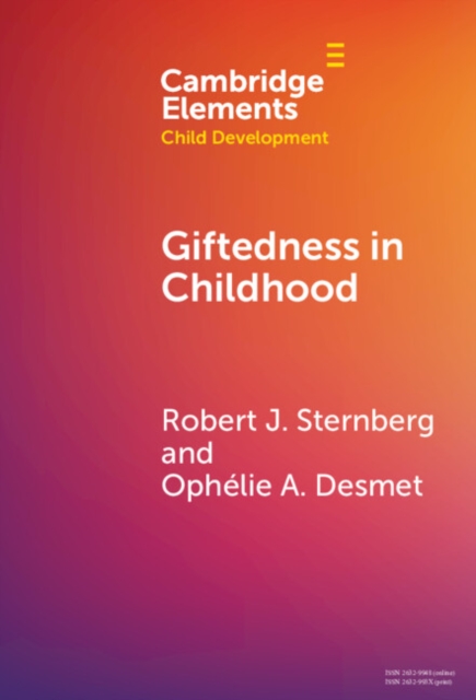 Giftedness in Childhood, Hardback Book