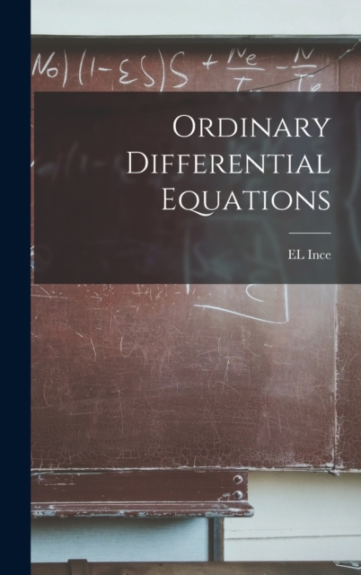 Ordinary Differential Equations, Hardback Book