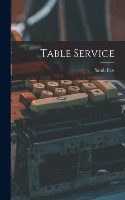 Table Service, Hardback Book