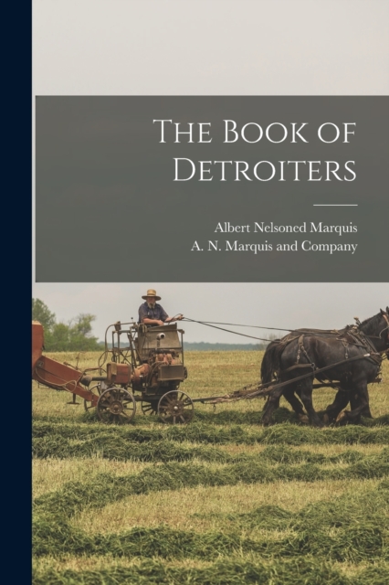 The Book of Detroiters, Paperback / softback Book
