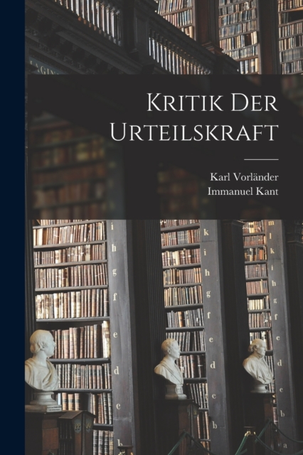 Kritik der Urteilskraft, Paperback / softback Book