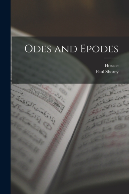 Odes and Epodes, Paperback / softback Book