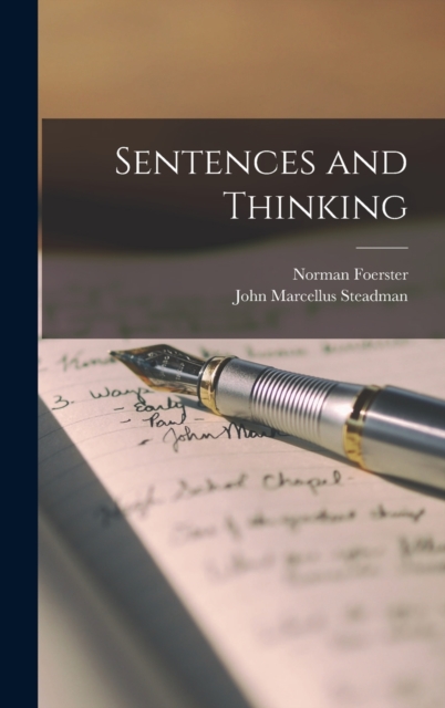 Sentences and Thinking, Hardback Book