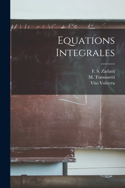 Equations Integrales, Paperback / softback Book