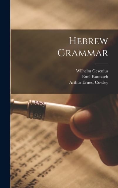 Hebrew Grammar, Hardback Book