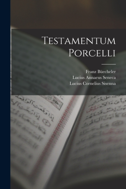 Testamentum Porcelli, Paperback / softback Book