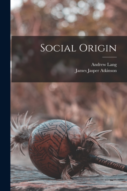 Social Origin, Paperback / softback Book