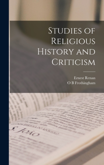 Studies of Religious History and Criticism, Hardback Book