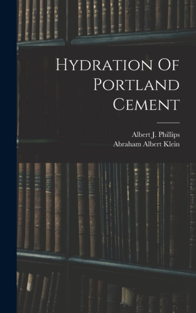 Hydration Of Portland Cement, Hardback Book