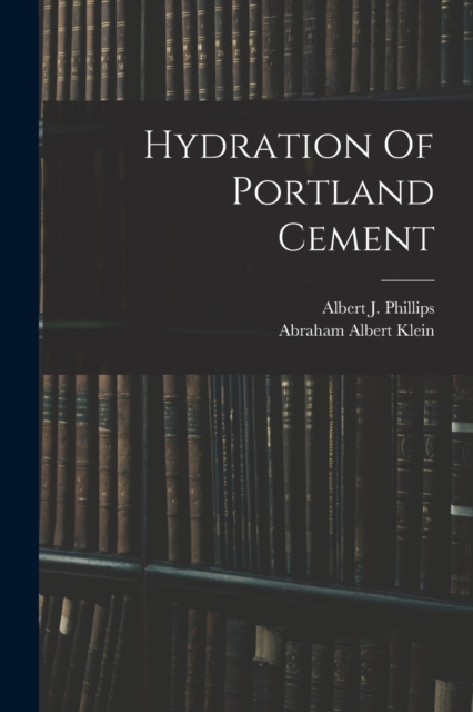 Hydration Of Portland Cement, Paperback / softback Book