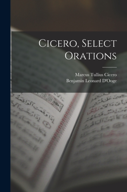 Cicero, Select Orations, Paperback / softback Book