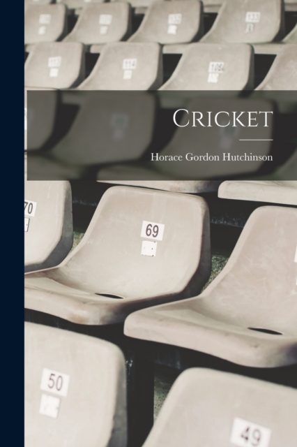 Cricket, Paperback / softback Book