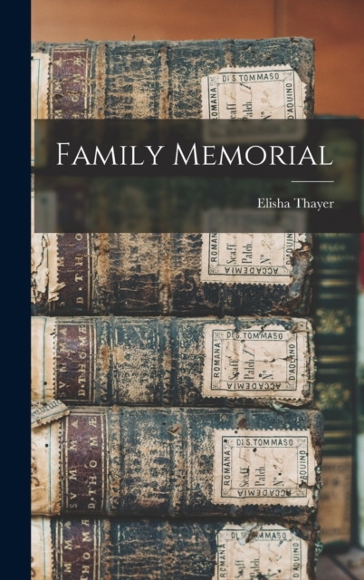 Family Memorial, Hardback Book