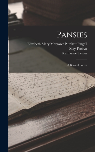 Pansies : A Book of Poems, Hardback Book