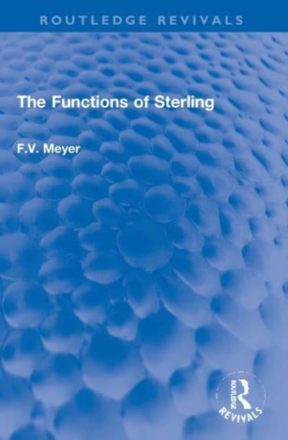 The Functions of Sterling, Paperback / softback Book