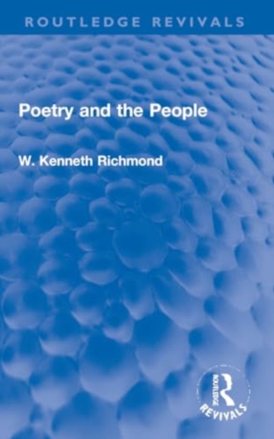 Poetry and the People, Paperback / softback Book