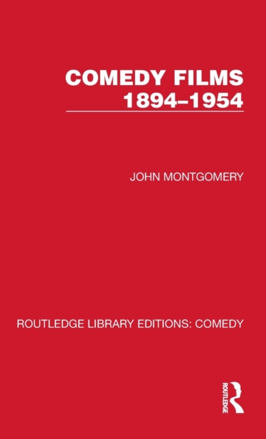 Comedy Films 1894–1954, Hardback Book