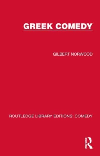 Greek Comedy, Paperback / softback Book