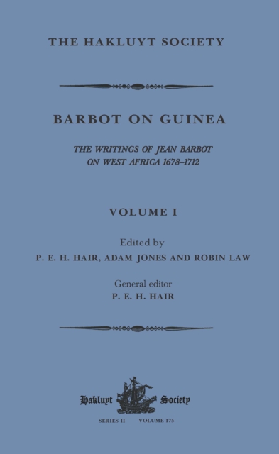 Barbot on Guinea : Volume I, Paperback / softback Book