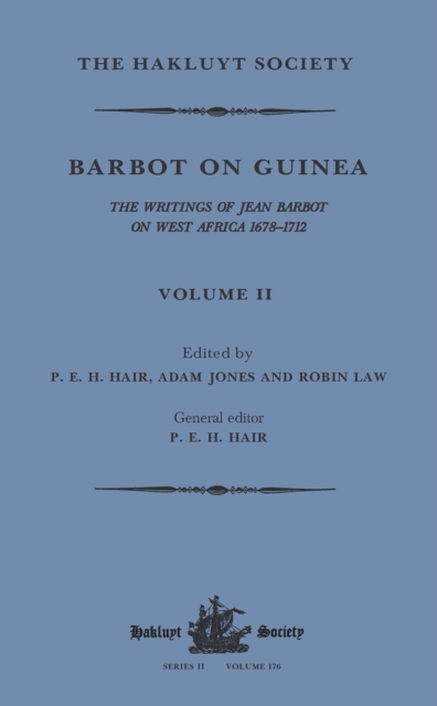 Barbot on Guinea : Volume II, Paperback / softback Book
