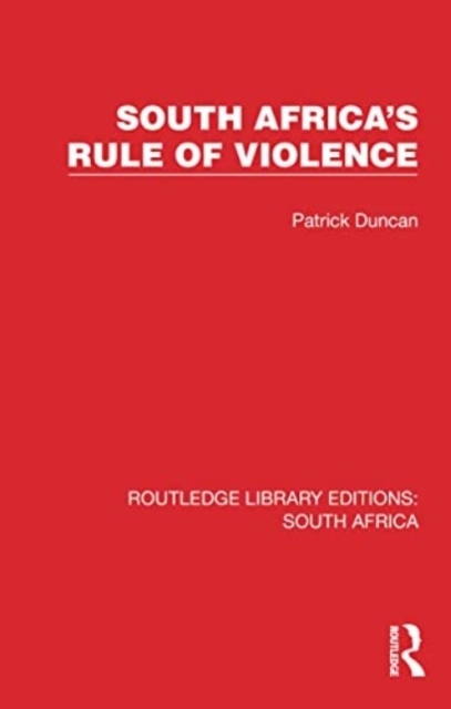 South Africa's Rule of Violence, Paperback / softback Book