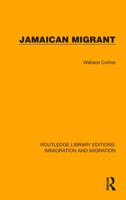Jamaican Migrant, Hardback Book