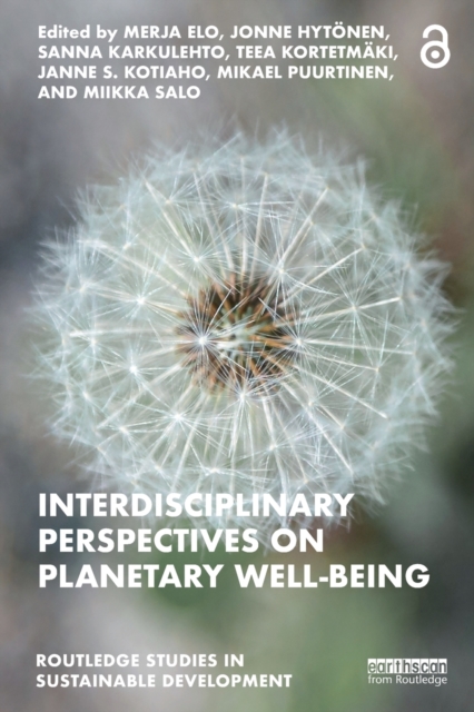 Interdisciplinary Perspectives on Planetary Well-Being, Paperback / softback Book
