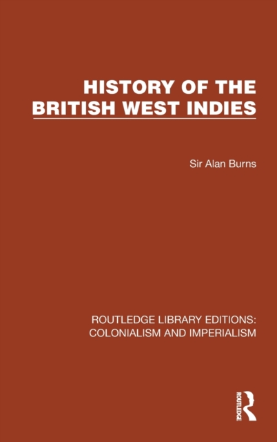 History of the British West Indies, Hardback Book