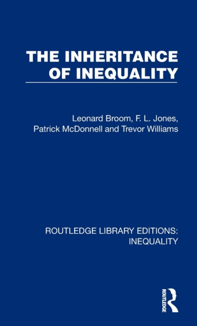 The Inheritance of Inequality, Hardback Book
