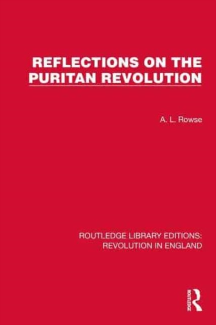 Reflections on the Puritan Revolution, Paperback / softback Book