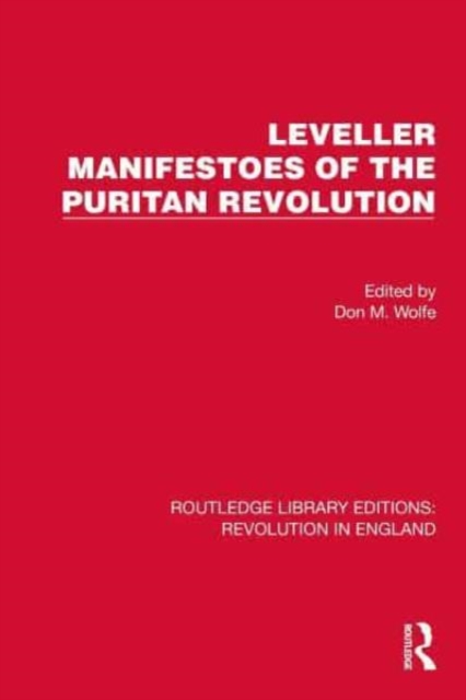 Leveller Manifestoes of the Puritan Revolution, Paperback / softback Book
