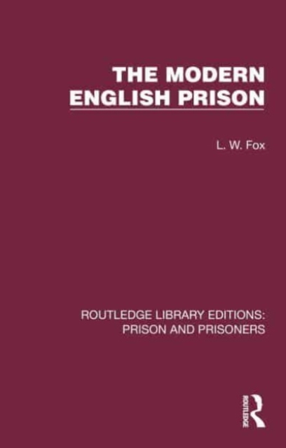 The Modern English Prison, Hardback Book