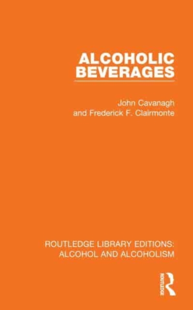Alcoholic Beverages, Hardback Book
