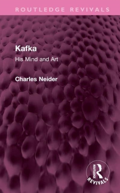 Kafka : His Mind and Art, Hardback Book