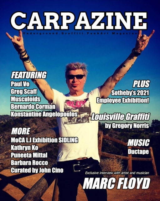 Carpazine Art Magazine Issue Number 27 : Underground.Graffiti.Punk Art Magazine, Paperback / softback Book