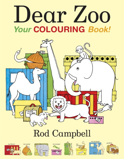Dear Zoo: Your Colouring Book, Paperback / softback Book