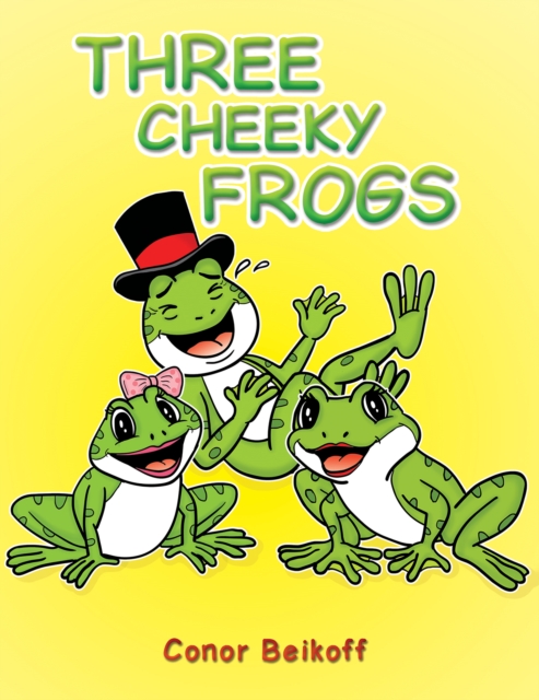 Three Cheeky Frogs, Hardback Book