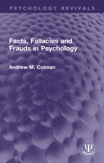 Facts, Fallacies and Frauds in Psychology, PDF eBook
