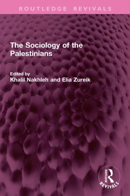 The Sociology of the Palestinians, EPUB eBook