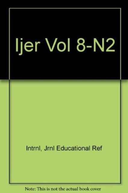Ijer Vol 8-N2, Hardback Book