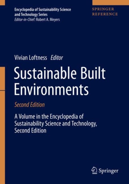 Sustainable Built Environments, Hardback Book