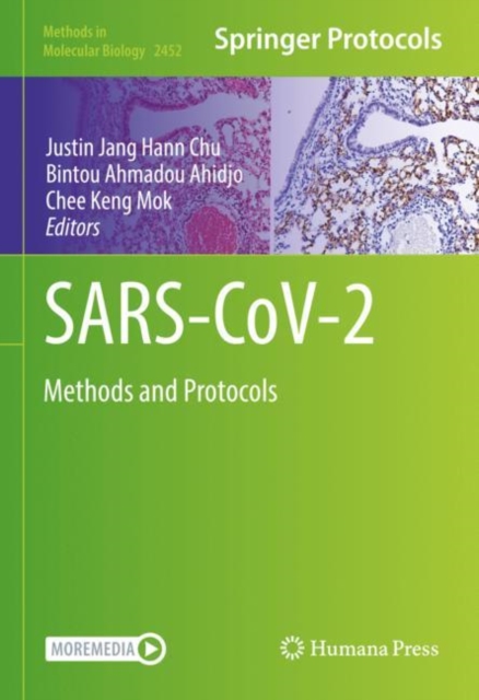 SARS-CoV-2 : Methods and Protocols, Hardback Book