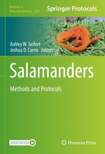 Salamanders : Methods and Protocols, Hardback Book