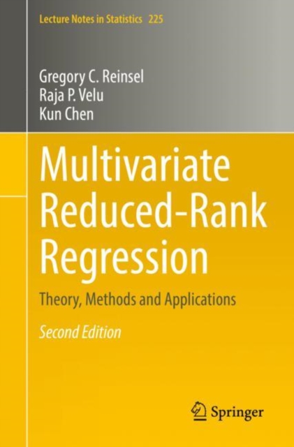 Multivariate Reduced-Rank Regression : Theory, Methods and Applications, Paperback / softback Book