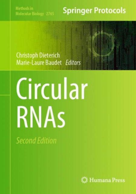 Circular RNAs, Hardback Book