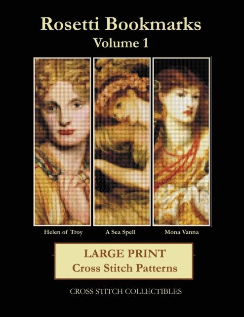 Rosetti Bookmarks Volume 1 : Large Print Cross Stitch Patterns, Paperback / softback Book