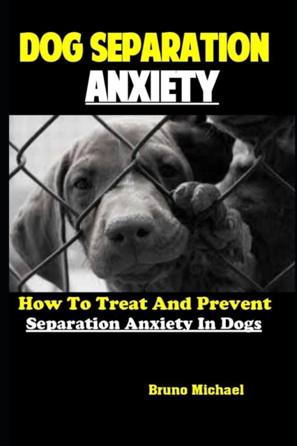 Dog Separation Anxiety : How To Treat And Prevent Separation Anxiety In Dogs, Paperback / softback Book