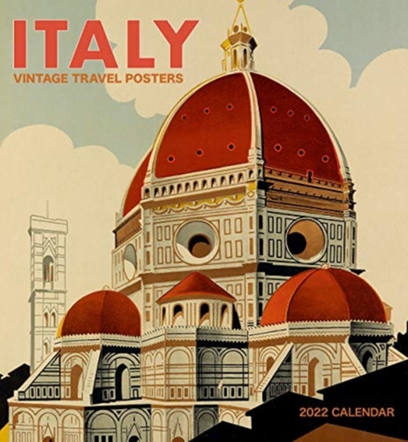 ITALY VINTAGE TRAVEL POSTERS 2022 WALL C, Spiral bound Book