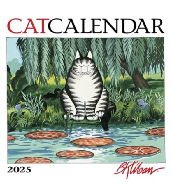 B. Kliban : CatCalendar 2025 Wall Calendar, Paperback Book