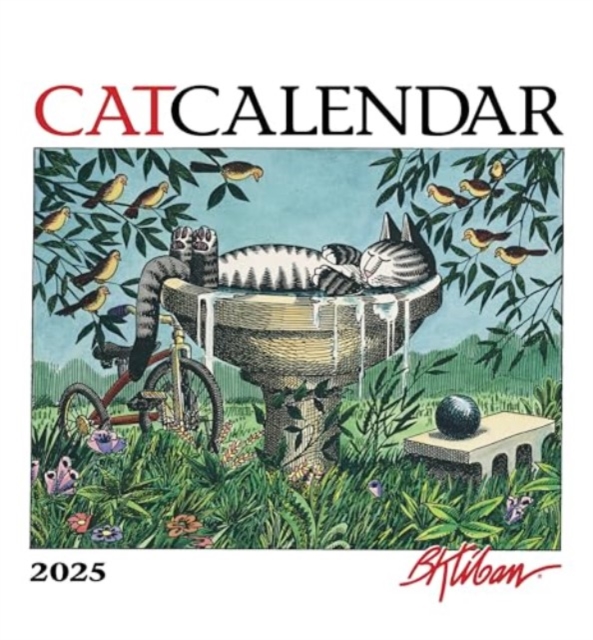 B. Kliban : CatCalendar 2025 Mini Wall Calendar, Paperback Book